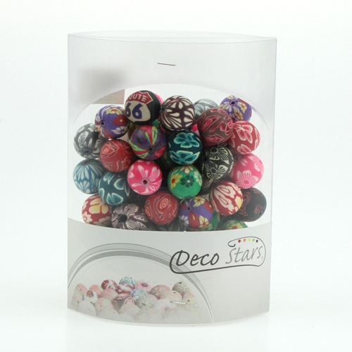 Floristik24 Perła dekoracyjna, różne 1,9 cm 60p