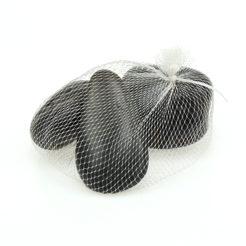 Floristik24 Kamienie Deco Stones Black 9cm 1kg