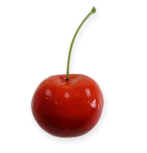 Floristik24 Czereśnie dekoracyjne czerwone 3cm 12szt.