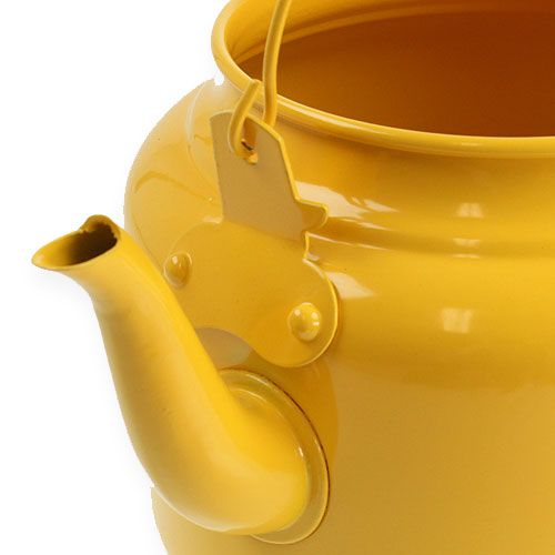 Floristik24 Dzbanek Ø15cm H19cm Żółty Yolk