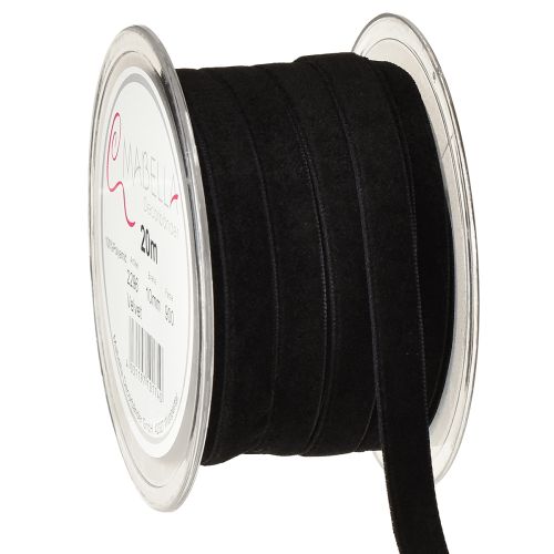 Taśmy dekoracyjne Velvet Black 10mm 20m