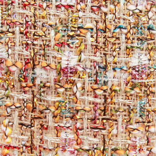 Produkt Wstążka dekoracyjna biżuteryjna wstążka kolorowy brokatowy patchwork W70mm L5m