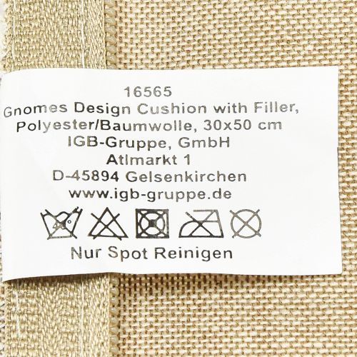 Produkt Poduszka dekoracyjna z elfami Poduszka dekoracyjna zielono beżowa 50×30cm