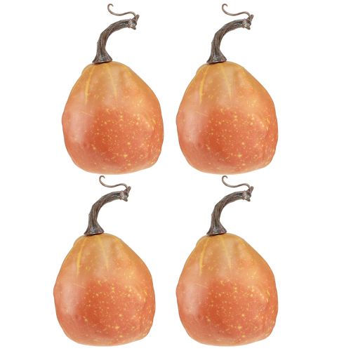 Produkt Dynia dekoracyjna do dekoracji pomarańczowo-żółta Ø9cm 4 szt