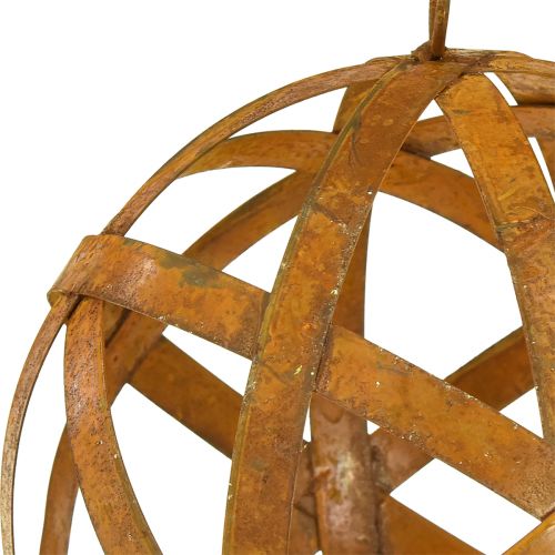 Produkt Dekoracyjna metalowa kula rdzy do dekoracji vintage Ø20cm