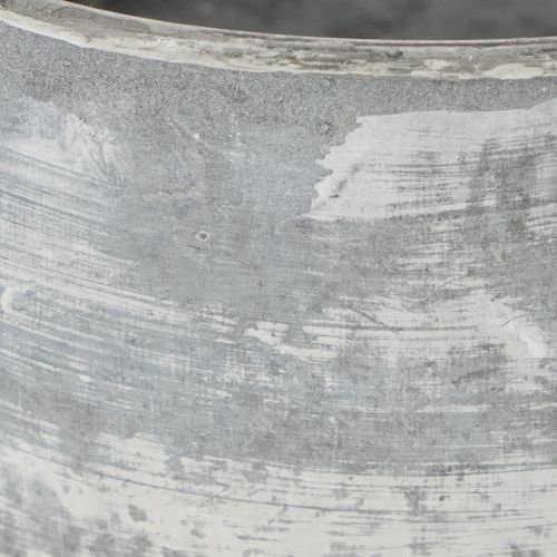 Produkt Miska metalowa dekoracyjna owalna, szara, dł. 22,5/19,5/16 cm, zestaw 3 szt.