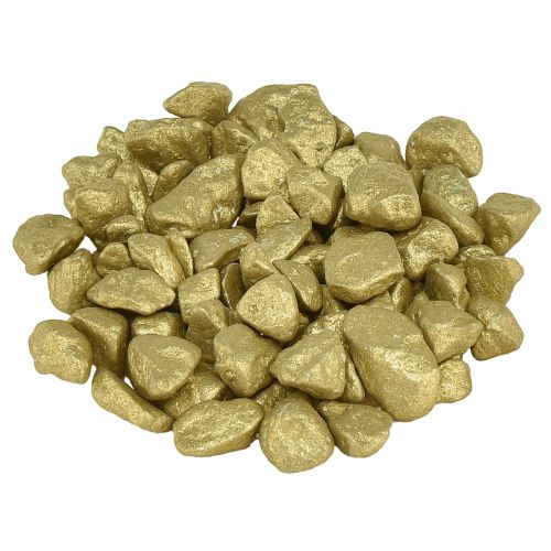 Produkt Kamienie dekoracyjne dekoracja stołu sypka dekoracja z żółtego złota 9mm–13mm 2kg