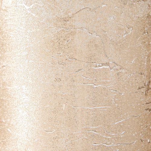 Produkt Świece jednokolorowe platynowe 70x120mm 4 szt
