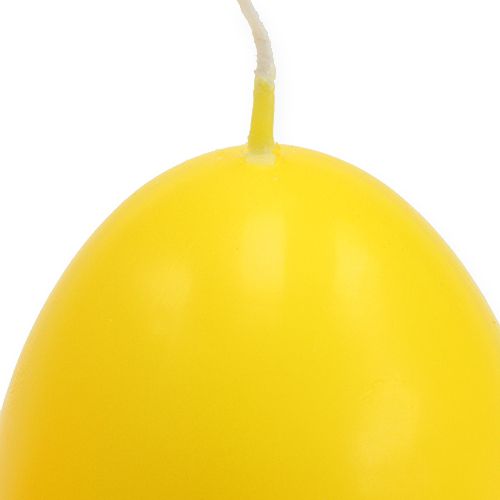 Produkt Świeczki dekoracyjne jajka pomarańczowe, żółte Ø6cm H12cm 4szt.