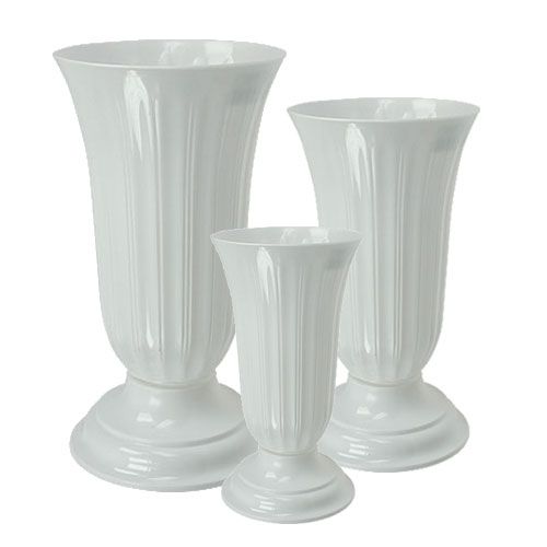 Produkt Wazon regulacyjny Lilia biały Ø16 - 28cm wazon podłogowy 1 szt