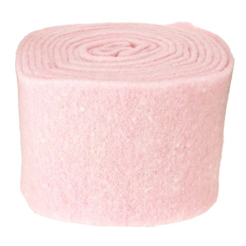 Produkt Wstążka filcowa różowa wstążka doniczkowa wstążka wełniana filc wełniany szer. 15 cm dł. 5 m
