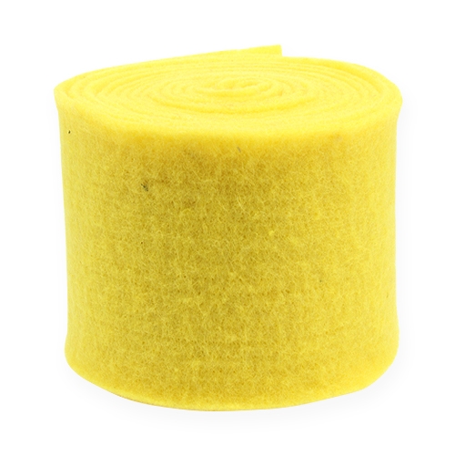 Produkt Wstążka filcowa żółta 15cm 5m