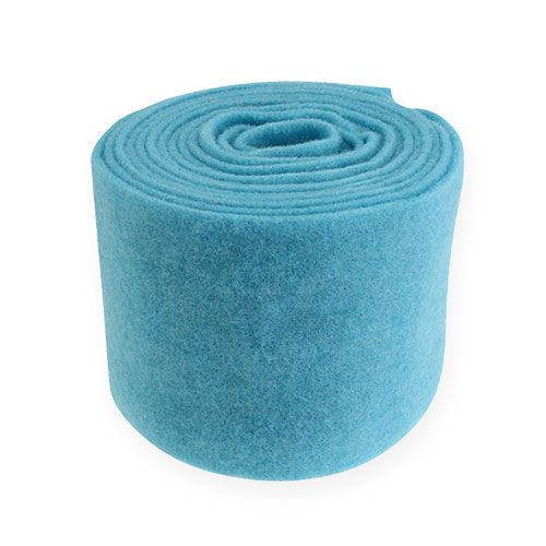 Floristik24 Wstążka filcowa turkusowa 15cm x 5m