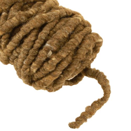 Produkt Sznurek filcowy polarowy Mirabell 25m brązowy