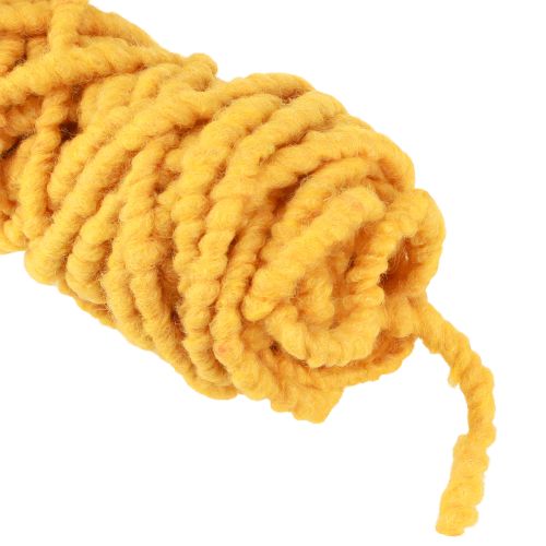 Produkt Sznurek filcowy puszysty Mirabell żółtko żółty 25m