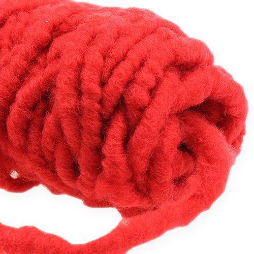 Produkt Filcowy polar Mirabell 25m czerwony