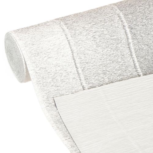 Produkt Papier krepowy florystyczny srebrny 50x250cm