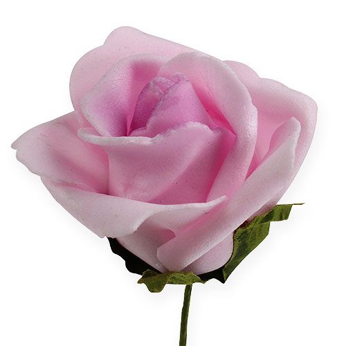 Produkt Róża piankowa Ø4.5cm jasnofioletowa 36szt