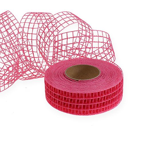 Floristik24 Taśma siatkowa 3cm x 10m kolorowa 7szt
