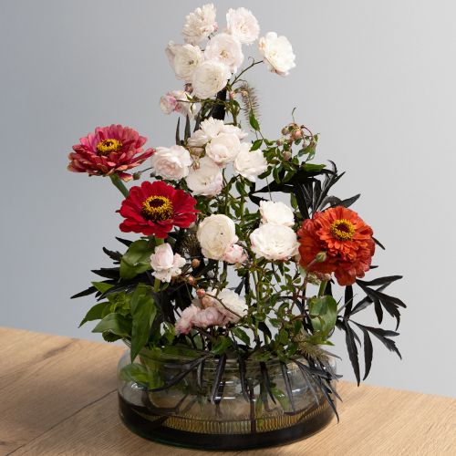 Produkt Miska szklana pływająca miska dekoracyjna szklana Ø24cm wys.10cm