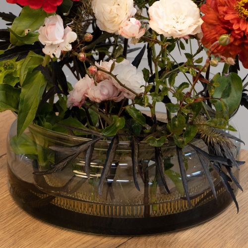 Produkt Miska szklana pływająca miska dekoracyjna szklana Ø24cm wys.10cm