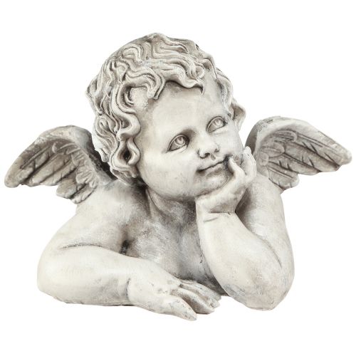 Produkt Dekoracja nagrobna popiersie anioła dekoracja nagrobna żywica poliestrowa 16×10×11,5cm 2 szt