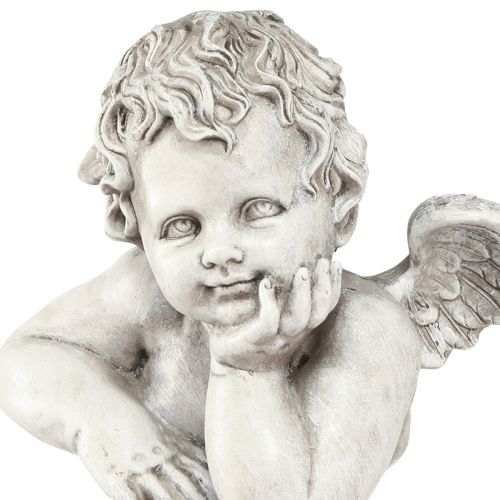 Produkt Dekoracja nagrobna popiersie anioła dekoracja nagrobna żywica poliestrowa 16×10×11,5cm 2 szt