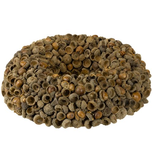 Produkt Jesienny wianek dekoracyjny z żołędzi naturalny wianek Ø30cm