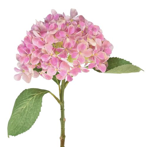 Floristik24 Hortensja sztuczny różowy sztuczny kwiat różowy Ø15,5cm 45cm