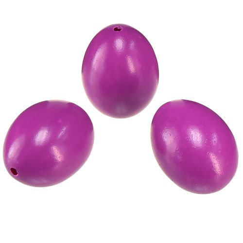 Produkt Jajka wielkanocne różowe jaja kurze opróżniane kolorowe Ø4cm 10 szt