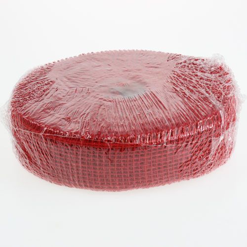 Produkt Wstążka jutowa czerwona 5cm 40m