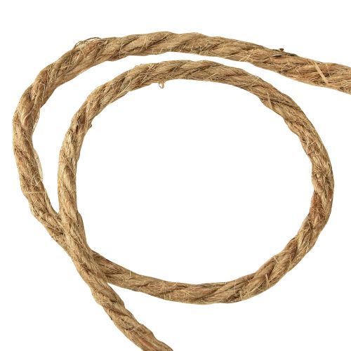 Produkt Sznurek jutowy ozdobny sznurek rustykalny Ø5mm drewniana szpula po 7m każda 2 sztuki