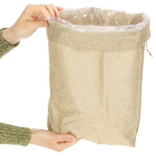 Worek jutowy 28×10cm wys. 40cm | Floristik24.pl