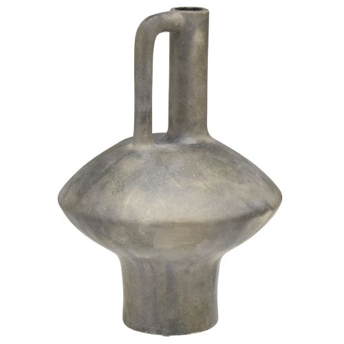 Produkt Ceramiczny wazon o wyglądzie antycznym, ceramiczny, szara rdza, wys. 27 cm