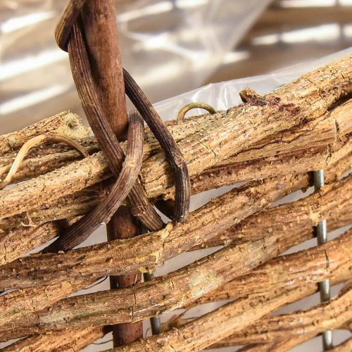 Produkt Kosz do sadzenia z naturalnym uchwytem winorośli 25x14,5x24,5cm