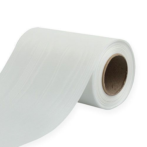 Produkt Wstążka wieniec biała 150mm 25m
