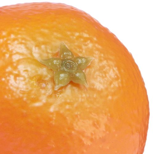 Produkt Sztuczna mandarynka Owoce dekoracyjne Sztuczne owoce Ø6cm W5cm