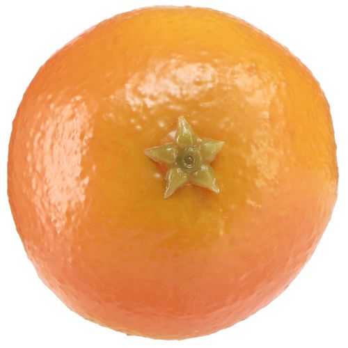 Produkt Sztuczna mandarynka Owoce dekoracyjne Sztuczne owoce Ø6cm W5cm