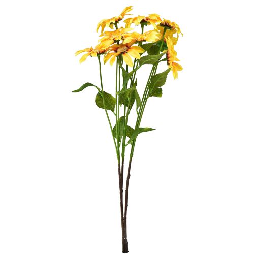 Produkt Sztuczne Słoneczniki Kwiaty Dekoracyjne Żółte 79cm 3szt
