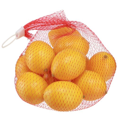 Produkt Sztuczne cytrynowe owoce dekoracyjne Ø4,5cm W6,5cm 12 szt