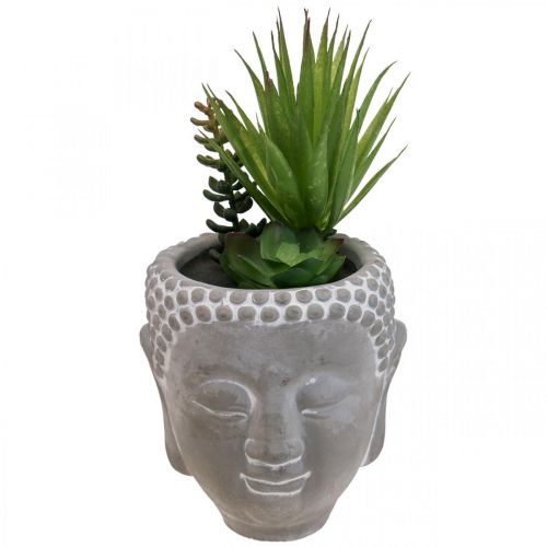 Produkt Sztuczny Sukulent Doniczka Budda Ø12cm W25cm