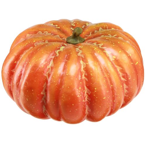 Floristik24 Sztuczna dynia w kolorze pomarańczowym sztuczne warzywo jesień Ø27cm