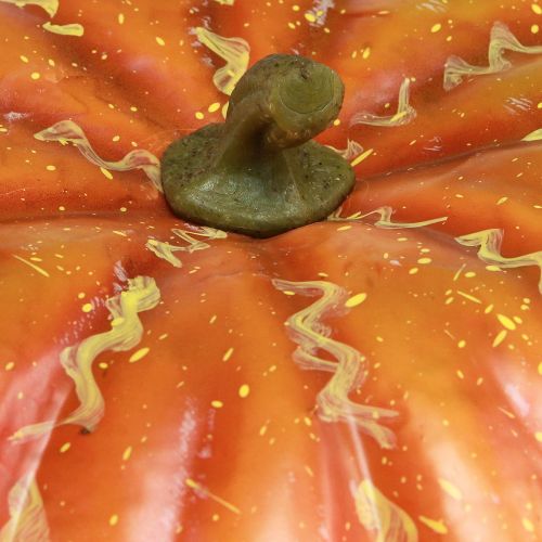 Produkt Sztuczna dynia w kolorze pomarańczowym sztuczne warzywo jesień Ø27cm