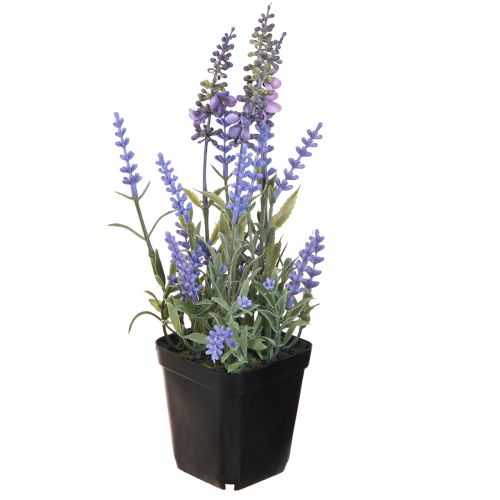 Produkt Sztuczna Lawenda w Doniczce Kwitnące Sztuczne Rośliny 25 cm