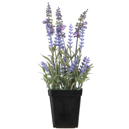 Produkt Sztuczna Lawenda w Doniczce Kwitnące Sztuczne Rośliny 25 cm