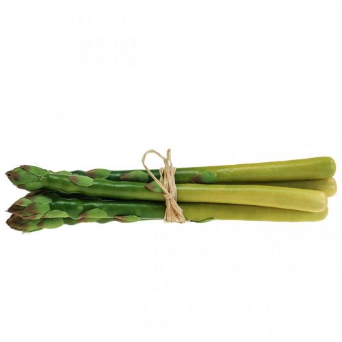 Produkt Sztuczne szparagi warzywne dekoracyjne pęczek szparagów L23cm 5szt