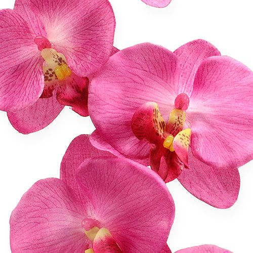 Produkt Sztuczna orchidea z liśćmi Różowy 68cm