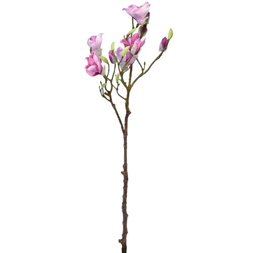 Produkt Sztuczny kwiat gałązki magnolii, magnolia różowy 92cm