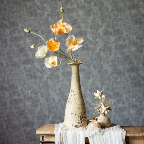 Produkt Sztuczny mak do dekoracji i wystroju wesel, 95 cm, 3 sztuki