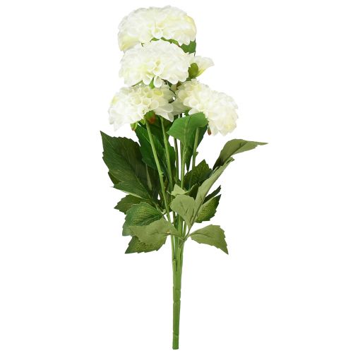 Produkt Kwiaty sztuczne dalie ozdobne sztuczne białe 50cm